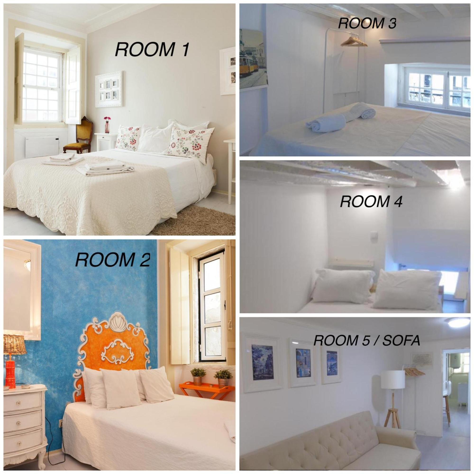 Alfama Vintage 1 Ten Guests - Alfama Vintage 2 Five Guests - Alfama Vintage 3 Three Guests Лиссабон Экстерьер фото